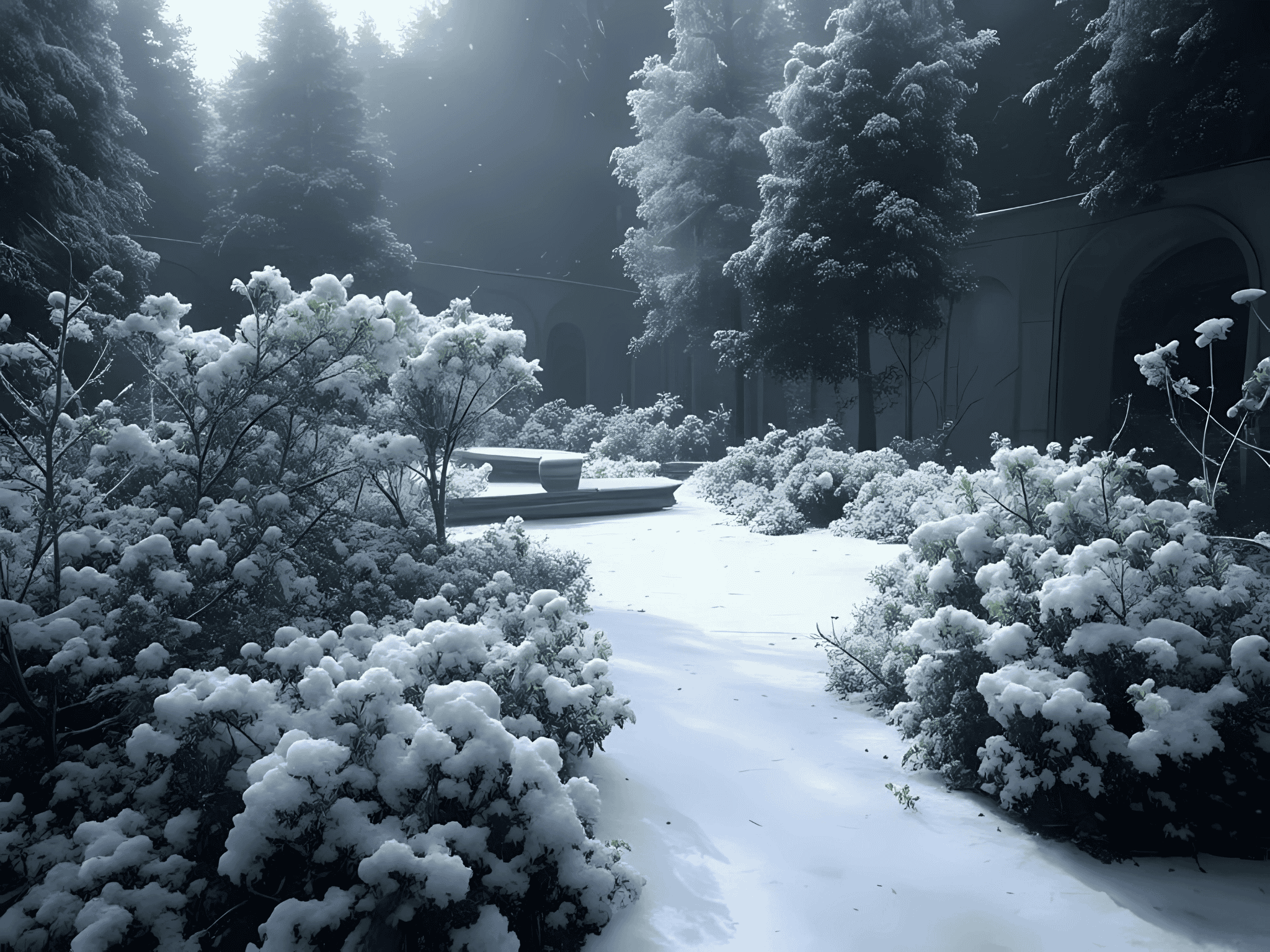 Illustration de l’hiver