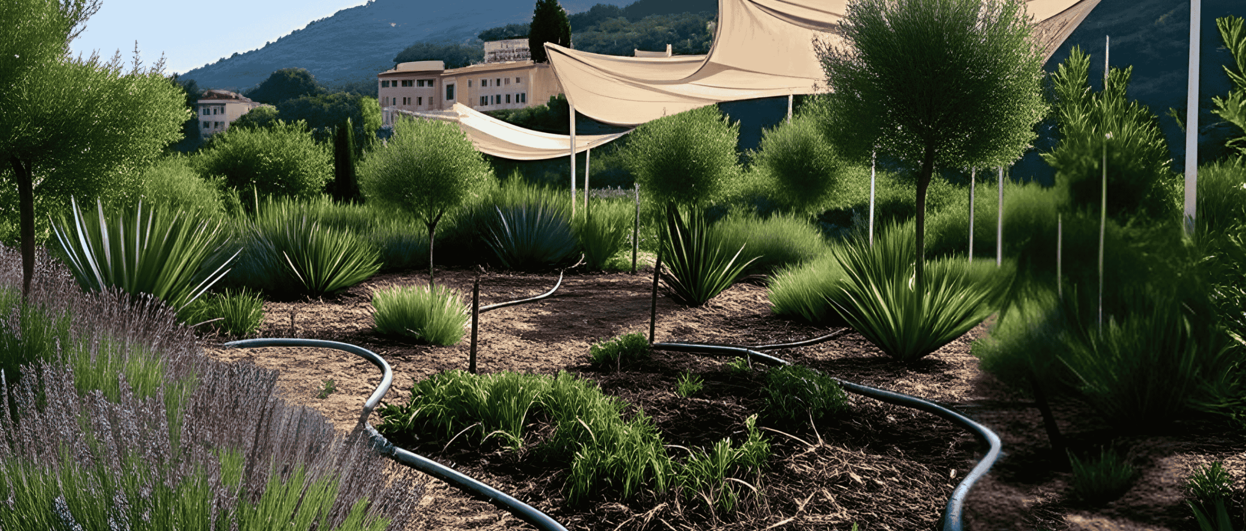 Jardin d'été niçois